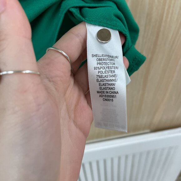 NWT Adrianna Papell Green Top Size XL - Picture 4 of 5